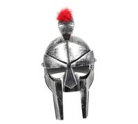 LOEFLIFA Roman Helmet with Folding Face Mask Ancient European Soldier Warrior Costume Headwear for Adults and Teens Medieval Knights Style for Cosplay Halloween Party and Stage Performances