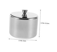 LOEFLIFA Stainless Steel Sugar Canister with Lid and Spoon Seasoning Container for Home Kitchen Polished Modern Design Keeps Sugar and Salt Fresh Multipurpose Candy Dish with Magnetic Spoon