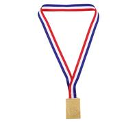 LOEFLIFA Taekwondo Champion Medal Taekwondo Honor Medals Rectangle Zinc Alloy Gold Finish Professional Craftsmanship Portable Neck Ribbon Sports Event Award Ceremony