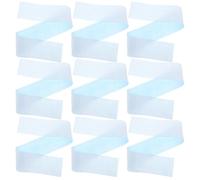 LOEFLIFA Thickened 3-layer Blue Film Kitchen Ventilator Grease Filter Paper Pads 10pcs 90cm X 10cm Range Hood Oil Absorbing Cotton Replacement for Cooker Hood