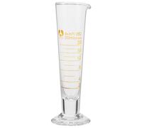 LOEFLIFA Triangular Glass Beaker with Spout High-Temperature Resistant Laboratory Measuring Cup for Accurate Liquid Measurement in Chemistry Education and Research