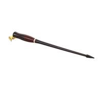 LOEFLIFA Vintage Wooden Calligraphy Pen Handle with Flange for Beginners Smooth Ink Dip Pen Holder for English Calligraphy Practice and Easy to Maintain for Art and Writing