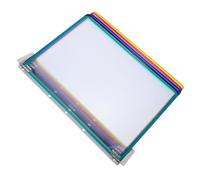 LOEFLIFA Wall-mounted Information Rack Magazine Holder Paper Organizer Wall-mounted File Holders Literature Rack Hanging File Folders Folder Organizer Pvc