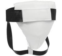 LOEFLIFA White 1 Professional Groin Protector Training Groin Protector Wear-resistant Flexible Pu Abs Engineering Plastic Sponge Boxing Karate Protection