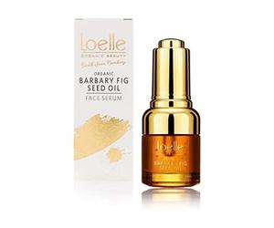 Loelle - Pure Prickly Pear Seed Oil for Face and Eyes - Anti-Wrinkle Serum with Vitamin E & Linoleic Acid - Anti-Dark Circles - Barbary Fig Facial Oil - Hand-Picked in Morocco (16ml)