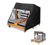 Loenel Outdoor Chaise Lounge Cover for KidKraft, 34"L x 37"W x 34"H