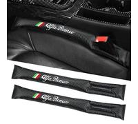 LOERSS 2pcs Car Seat Stopper Filler, For Alfa Romeo 159 156 Giulietta Mito Stelvio Giulia Spider Brera, Car Interior Handbrake Cushion, Decoration Accessories