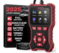 LOERUMG CZ003 Professional obd2 Scanner Diagnostic Tool, Engine Code Reader, Enhanced OBDII/EOBD Automotive Fault Code Clearing, I/M Readiness - Scanner Tool Suitable for All Vehicles After 1996