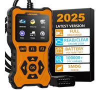 LOERUMG OBD2 Scanner Diagnostic Tool, Enhanced Check Engine Code Reader, Car OBDII/EOBD Scanner with Fault Code Reset & I/M Readiness Auto Engine Light Diagnostic Scan Tool for Vehicles After 1996.