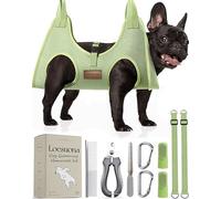 Loesuona Dog Grooming Hammock - for Dogs Cat Grooming Hammock,Dog Sling for Nail Trimming with Dog Nail Clippers for Small Dogs,Dog Hammock for Nail Trim,Dog Hanging Harness for Nail Trimming
