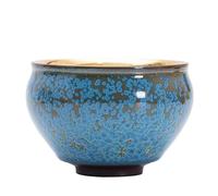loeusjfnr Ceramic Tea Cup Master's Cup Kiln-Changed Handmade Tea Bowl Office Gilded Large Single Cups for Tea