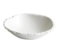 loeusjfnr Pasta Plates Ceramic Dinner Plate Creative White Western Steak Pasta Home Fruit Salad Bowl Dessert Cake Dishes Kitchen Cutlery(8inches)