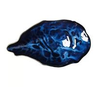 loeusjfnr Pasta Plates Japanese Flat Plates, Ceramic Dim Sum, Steak, Sushi for Home Use, and Western-Style(A,M)