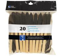 Loew-Cornell Foam Brushes 20/Pkg-2-inch Width, Other, Multicoloured, 5.81 x 24.42 x 24.86 cm