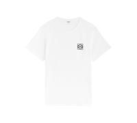 Loewe Anagram-embroidered Cotton T-shirt - White - M