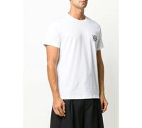 Loewe Anagram Embroidered Logo T-Shirt in White - M - White