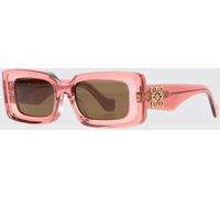 Loewe Anagram Rectangular Sunglasses in Acetate with Monogram - Size: OS - male