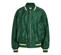 Loewe Crinkled Satin-twill Bomber Jacket - Dark Green - 36 (UK8 / S)