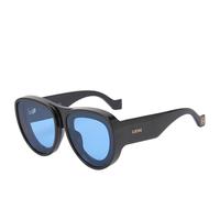Loewe Eyewear Paula's Ibiza Pilot Sunglasses Black/Blue