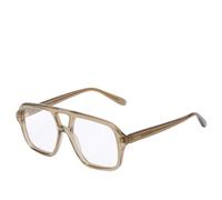 Loewe Eyewear Slim Pilot Optical Glasses Shiny Opaline Khaki