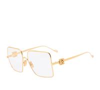 Loewe Eyewear Women's Square Glasses Gold