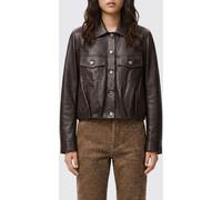 Loewe Jacket Woman color Brown - Size: 38 - female