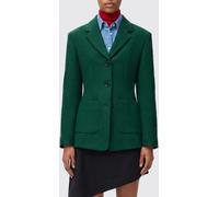 Loewe Jacket Woman color Green - Size: 38 - female