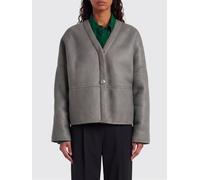 Loewe Jacket Woman color Grey - Size: 38 - female