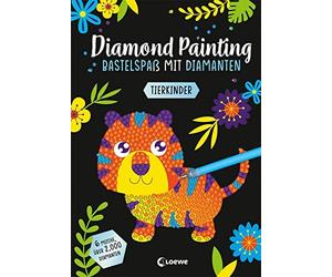 Loewe Kreativ A Diamond Painting - Bastelspaß mit Diamanten - Tie (Spiral Bound)