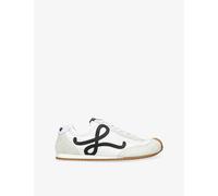 Loewe Mens Loewe Ballet Runner 2.0 Leather Low-Top Trainers White/Comb Eur 41 / 7 UK Men