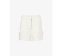 Loewe Mens Loewe x Paula's Ibiza Embroidered Woven Shorts Ivory M