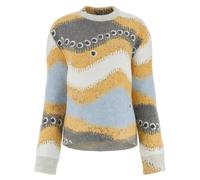 LOEWE patterned intarsia-knit jumper - Grey XS-S