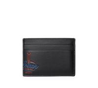 LOEWE plain cardholder in shiny calfskin - Black OS