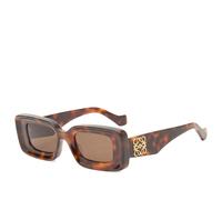 Loewe Rectangular Sunglasses Dark Havana/Brown