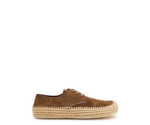 Loewe Rio Espadrille Brushed Suede Sneakers - Taupe - 43 (IT43 / UK9)