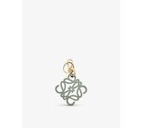 Loewe Rosemary/gold Anagram Leather and Brass Charm