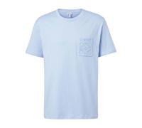 Loewe Tonal Logo Relaxed Fit Blue Pocket T-Shirt - L