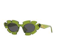 Loewe Unisex Sunglass Paulas Ibiza LW40088U - Frame color: Green, Lens color: Grey