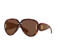 Loewe Woman Sunglass Paulas Ibiza LW40132I - Frame color: Tortoise, Lens color: Brown