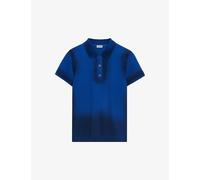 Loewe Womens Greek Blue Anagram-embroidered Stretch-cotton Polo Shirt M