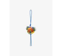 Loewe Womens Loewe Knight Cat Wool-Felt Charm Red/Blue 1 Size