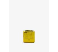 Loewe Womens Loewe Square Star Anodized-Brass Dice Yellow 1 Size