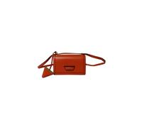 LOEWE Women's Preloved Small Barcelona Crossbody Bag in Orange Leather