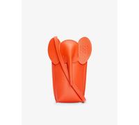Loewe Womens Vivid Orange Elephant Leather Cross-body Bag 1 Size