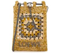 Loewe X Paula's Ibiza Raffia Cross-body Pouch - Yellow - One Size
