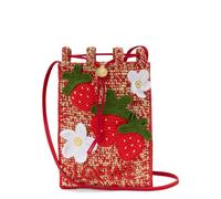 Loewe X Paula's Ibiza Strawberry Raffia Cross-body Pouch - Multicoloured 1 - One Size