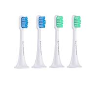 Löwenbiss Electronic Sonic Toothbrush Heads, White, Set of 4 for Mi Xiaomi, Rounded Bristles for Gum Friendly Cleaning, Suitable for Mi Electric Toothbrush T500 T300