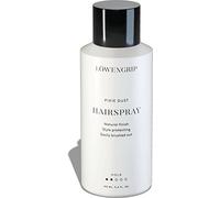 Löwengrip Hairspray, structures & adds shine. Natural look featherlight hold. All hairtypes. Sweden’s Fastest Growing Beauty Brand. 250 ml