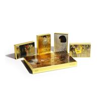 LOEYTEA Art in Life 02 Tea Sampler Gift Set - Gustav Klimt Inspired Collection with 20 Pyramid Tea Bags