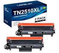 LOFBLAT TN2510 XL Toner TN-2510 Replacement for Brother TN-2510 Toner for Brother TN-2510XL MFC-L2835DW Toner MFC-L2827DW MFC-L2800DW DCP-L2660DW DCP-L2620DW DCP-L2627DW MFC-L2860DW L2860DW